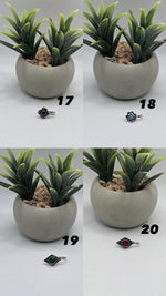 Load image into Gallery viewer, तारा एंटीक सिल्वर ऑक्सीडाइज़्ड