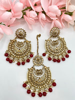 Load image into Gallery viewer, अंजू टिक्का भारतीय बाली सेट