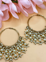 Load image into Gallery viewer, white Walya Earrings