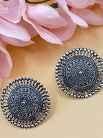 Load image into Gallery viewer, ऑक्सीकृत बड़े आकार के स्टड