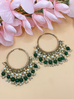 Load image into Gallery viewer, green Walya Earrings