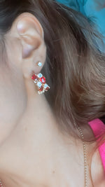 Load image into Gallery viewer, Crystal Cubic Zirconia Earrings