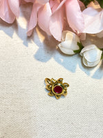 Load image into Gallery viewer, नाक की अंगूठी पर रत्ना क्लिप (नाथ)