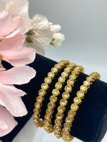 Load image into Gallery viewer, Gold indian bangles. Jewellery in USA