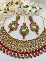 Load image into Gallery viewer, Ruby choker set