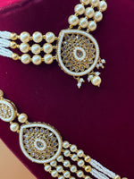 Load image into Gallery viewer, Long Mala with Indian Choker Combo
