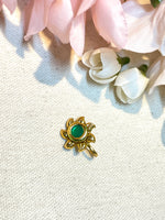 Load image into Gallery viewer, नाक की अंगूठी पर रत्ना क्लिप (नाथ)