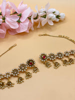 Load image into Gallery viewer, शनिफा आधुनिक बाहुबली बालियां हेयर स्टाइल के साथ