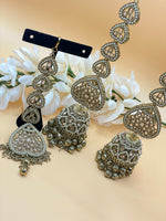 Load image into Gallery viewer, उच्च गुणवत्ता स्टेटमेंट पोल्की टीका इयररिंग सेट