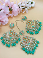 Load image into Gallery viewer, बड़े आकार का टिक्का भारतीय बाली सेट