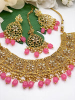 Load image into Gallery viewer, Reshmika Baby Pink Color Choker Set