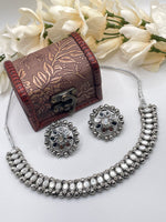 Load image into Gallery viewer, Tani Trending Mirror Choker Set