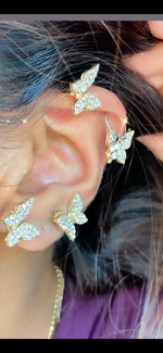 Load image into Gallery viewer, Butterfly Ear Cuff
