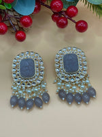 Load image into Gallery viewer, Kundan Meenakari Indian Earrings