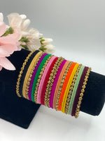 Load image into Gallery viewer, Velvet Metal Bangles