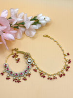 Load image into Gallery viewer, राशिस ब्राइडल नोज़ रिंग (नथ)