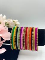 Load image into Gallery viewer, Velvet Metal Bangles