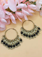 Load image into Gallery viewer, Black Walya Earrings