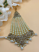 Load image into Gallery viewer, Adhya Polki Jhummar