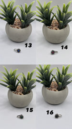 Load image into Gallery viewer, तारा एंटीक सिल्वर ऑक्सीडाइज़्ड