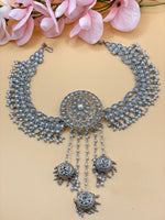 Load image into Gallery viewer, Aisha Polki Juda Pin With Sahara