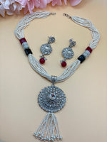 Load image into Gallery viewer, स्तरित मोतियों का हार