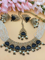 Load image into Gallery viewer, मिताली पोल्की चोकर सेट
