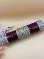 Load image into Gallery viewer, पोल्की ब्राइडल चुरास