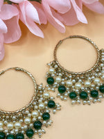 Load image into Gallery viewer, green Walya Earrings
