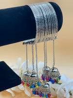 Load image into Gallery viewer, Chavvi Oxidised Openable Bangle