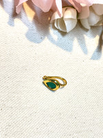 Load image into Gallery viewer, नाक की अंगूठी पर रत्ना क्लिप (नाथ)