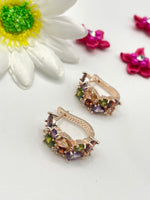 Load image into Gallery viewer, Crystal Cubic Zirconia Earrings