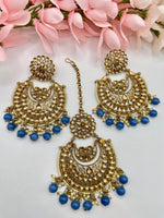 Load image into Gallery viewer, अंजू टिक्का भारतीय बाली सेट