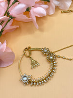 Load image into Gallery viewer, राशिस ब्राइडल नोज़ रिंग (नथ)