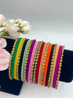 Load image into Gallery viewer, Velvet Metal Bangles