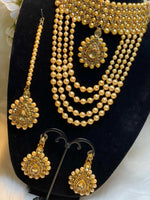 Load image into Gallery viewer, Peachy Gold Mala set - Affinity Giya