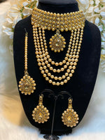 Load image into Gallery viewer, Peachy Gold Mala set - Affinity Giya