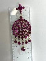 Load image into Gallery viewer, Pink Zircon Crystal Earring - Affinity Giya