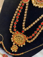 Load image into Gallery viewer, Red Gold Bridal Set - Affinity Giya