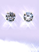 Load image into Gallery viewer, Stunning Cubic Zirconia Earring Studs 18k Gold Plated - Affinity Giya