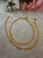 Load image into Gallery viewer, Malini gold plated Golden Payal