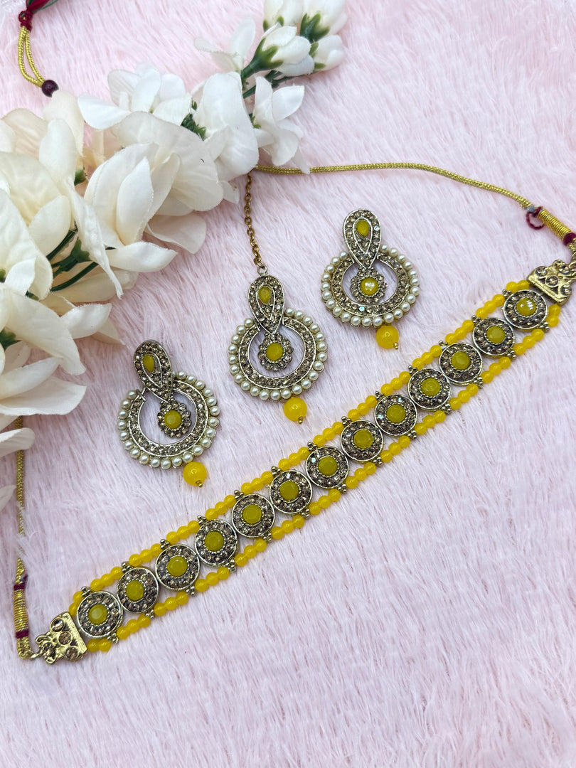 Tamana Stone Choker set