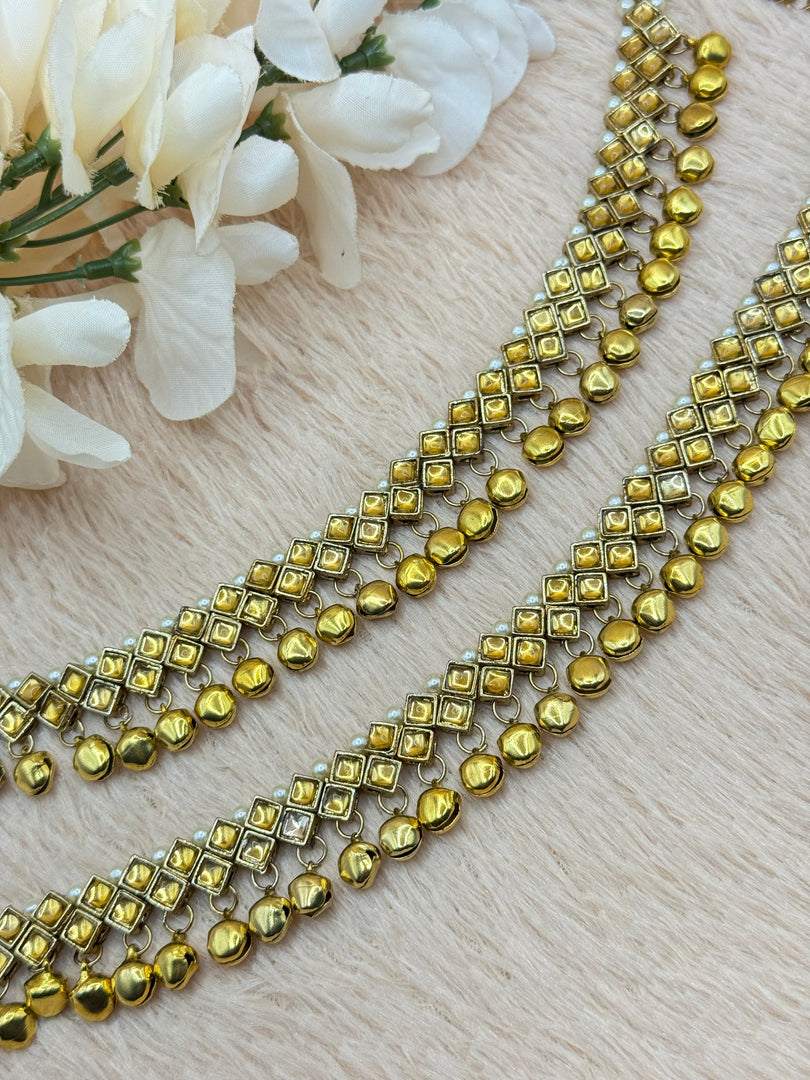 Kundan Anklet (Payal)