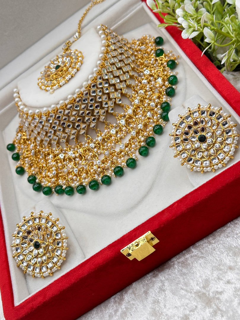 Reshma kundan Choker Set