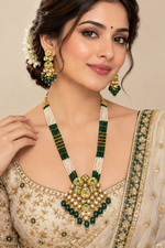 Load image into Gallery viewer, Meenakari Kundan Rajwadi Mala