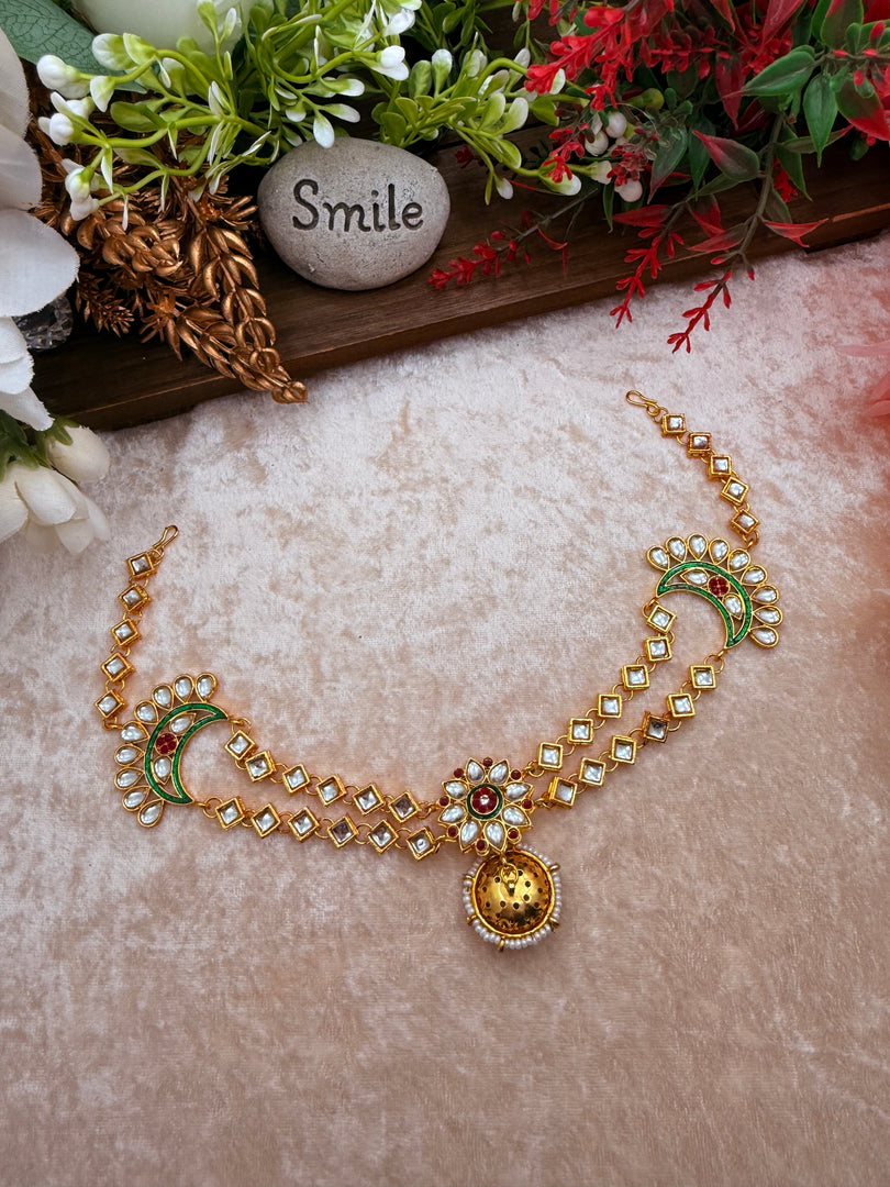 Indian Kundan Mattha Patti