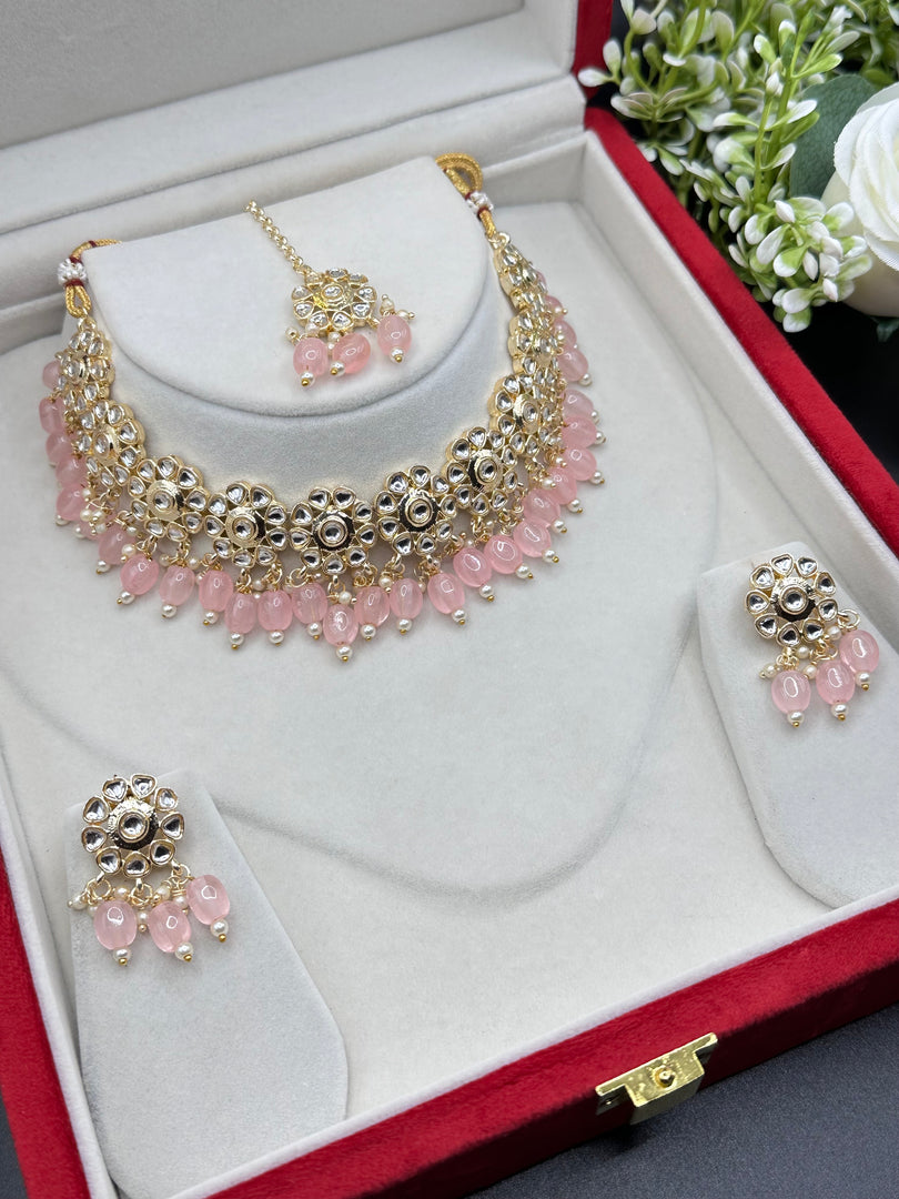 Khushi Kundan Indian Choker Set