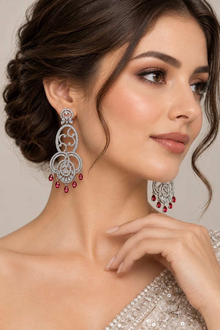 Mille Ad Long Hanging earrings