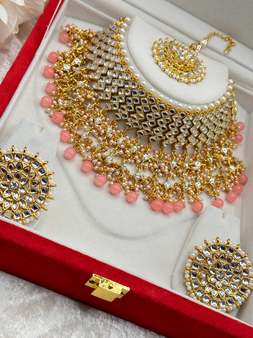 Reshma kundan Choker Set