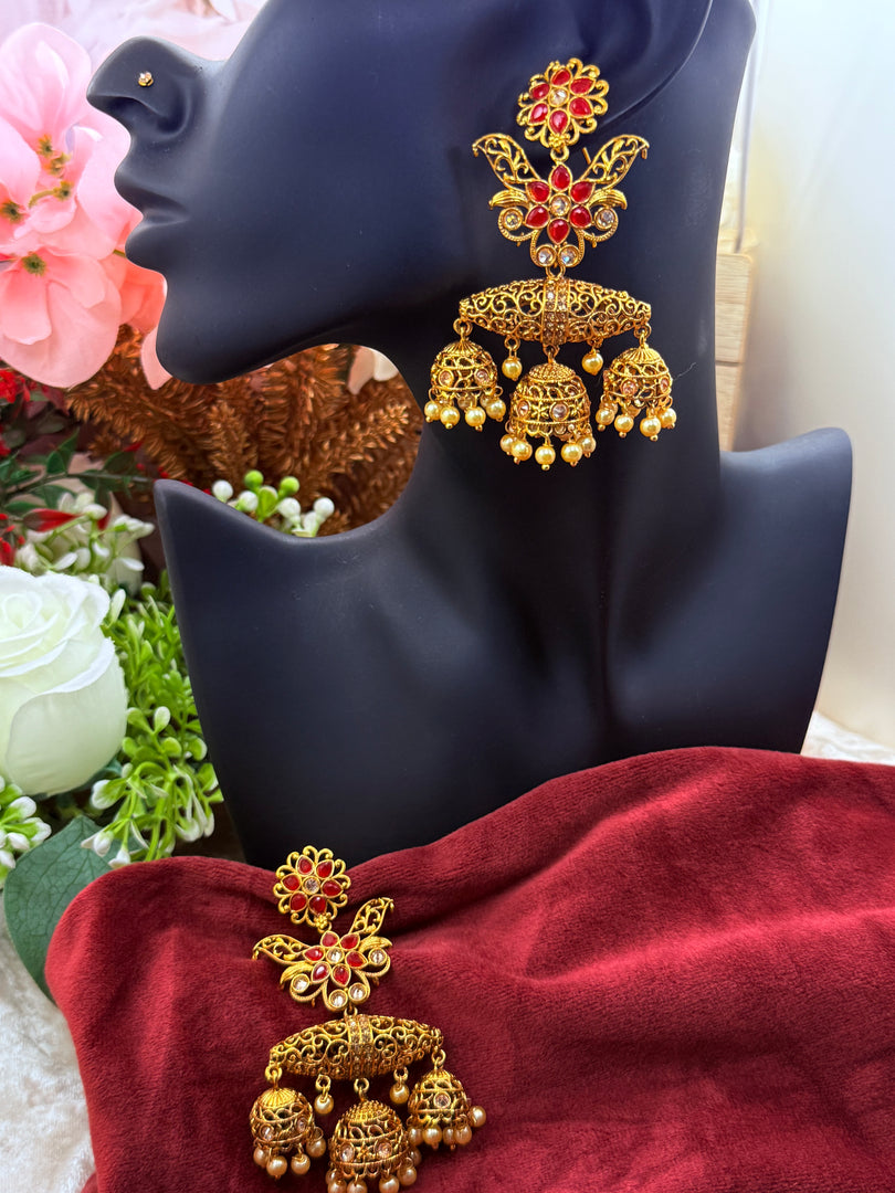 Sakshi Gold Plated Earring